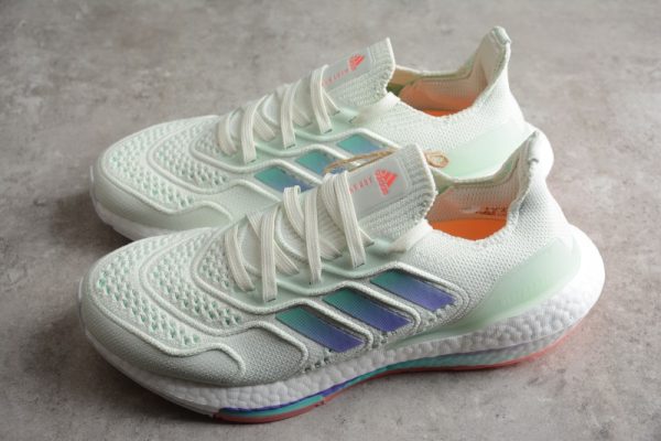 adidas Ultra Boost 22 Heat.RDY White Iridescent (W) GX8087 - Image 4