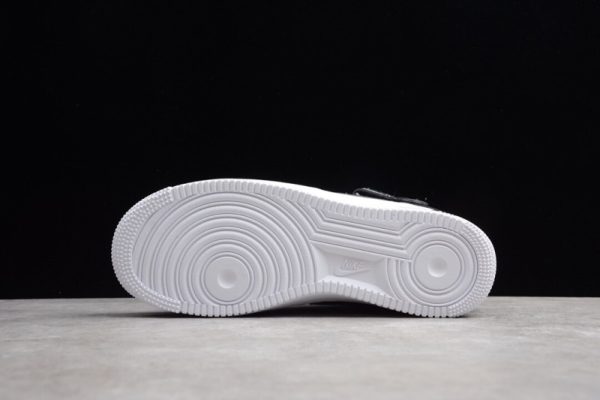 Nike Air Force 1 Mid Utility White Black 804609-103 - Image 3