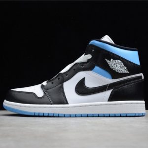 Jordan 1 Mid University Black White (W) BQ6472-102