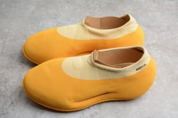 (Free Shipping) adidas Yeezy Knit RNR Sulfur GW5353 - Image 2