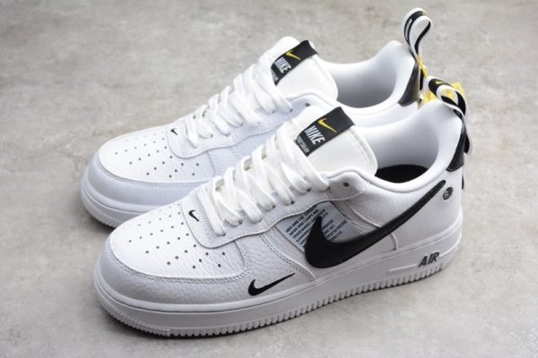 Nike Air Force 1 Low Utility White Black  AJ7747-100 - Image 3