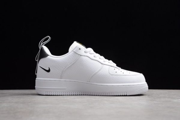 Nike Air Force 1 Low Utility White Black  AJ7747-100 - Image 4