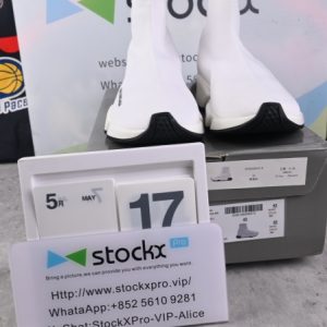 Ba***ci*ga Speed Clear Sole Sneaker White Black