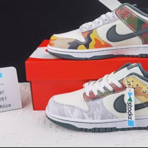 Nike Dunk Low SE Sail Multi-Camo DH0957-100