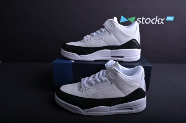 Fragment Design x Air Jordan 3 Black White  DA3595-100