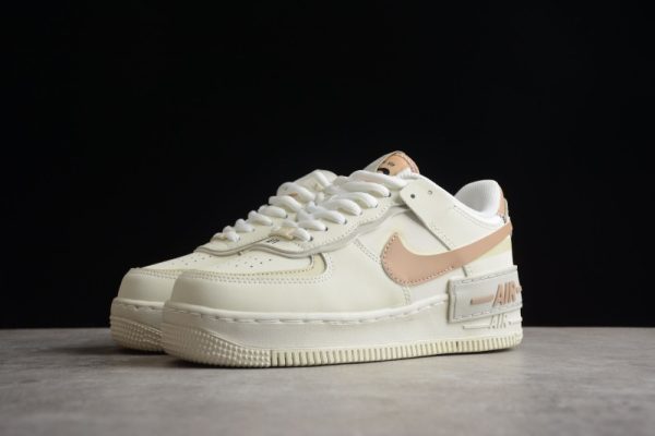 Nike Air Force 1 Low Shadow Sail Fossil Light Bone  CI0919-116 - Image 2
