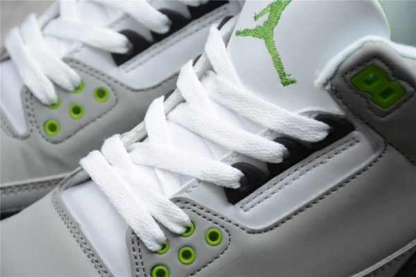 Air Jordan 3 Retro Chlorophyll(SP Batch) 136064-006 - Image 4