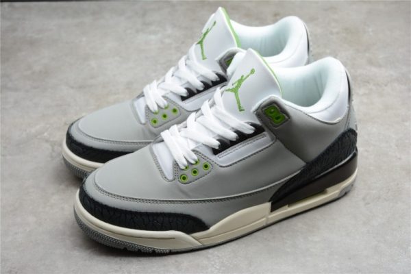 Air Jordan 3 Retro Chlorophyll(SP Batch) 136064-006 - Image 5