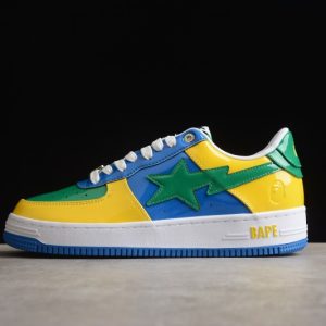 A Bathing Ape Bape Sta Nostalgic Blue Yellow