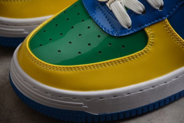 A Bathing Ape Bape Sta Nostalgic Blue Yellow - Image 3