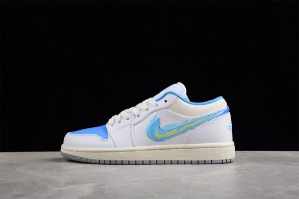 Jordan 1 Low SE Just Skate University Blue (Women's) FJ7219-441