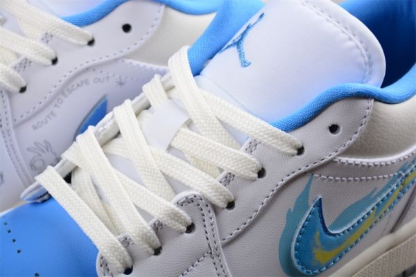 Jordan 1 Low SE Just Skate University Blue (Women's) FJ7219-441 - Image 2