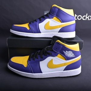 Jordan 1 Mid Lakers (2022) DQ8426-517