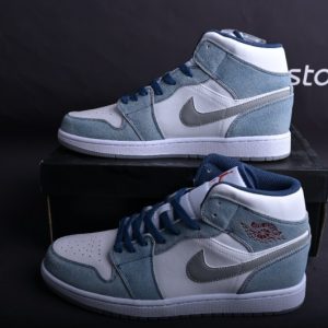 Jordan 1 Mid French Blue Fire Red DN3706-401
