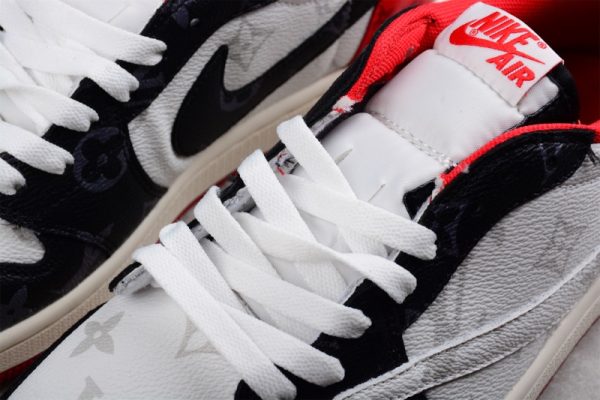 Travis Scott x Nike Air Jordan 1 Low OG SP Grey/Black/Beige (Retail Batch) DM7866-318 - Image 2