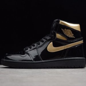 Jordan 1 Retro High Black Metallic Gold (2020) 555088-032