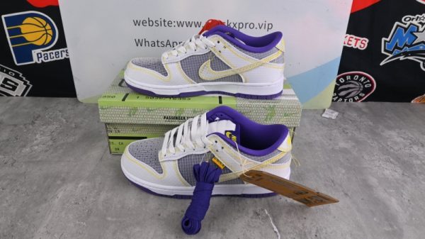 Nike Dunk Low Union Passport Pack Grey Purple(SP batch)DJ9649-500