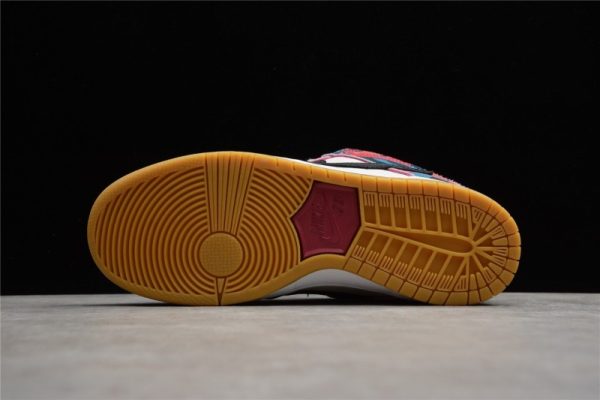 Nike SB Dunk Low Pro Parra Abstract Art (2021)(SP batch)DH7695-600 - Image 4