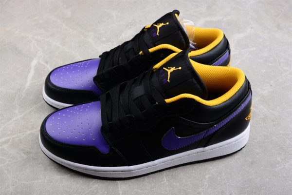 Jordan 1 Low Dark Concord 553558-075 - Image 4
