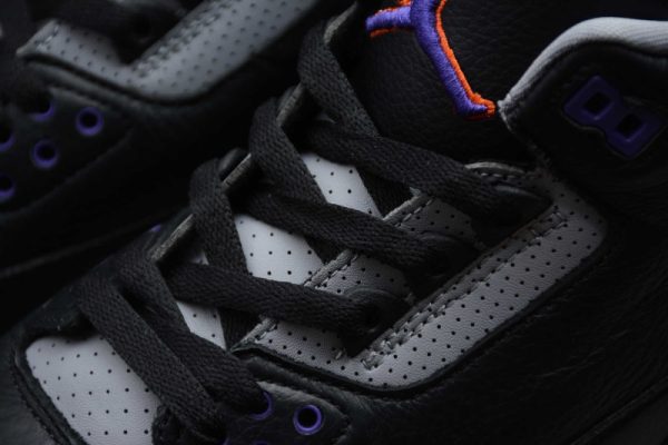 Jordan 3 Retro Black Court Purple(SP Batch) CT85332-050 - Image 4