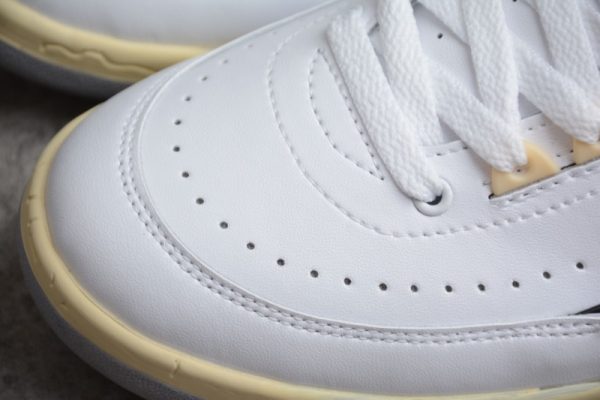 Jordan 2 Retro Low SP Off-White White Red(Retail Batch) DJ4375-101 - Image 3