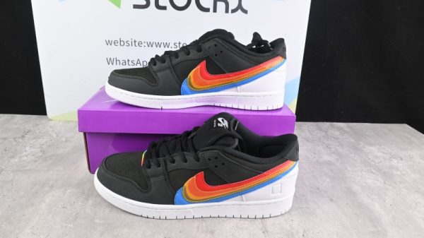Polaroid Nike SB Dunk Low Black White DH7722-001(SP batch)