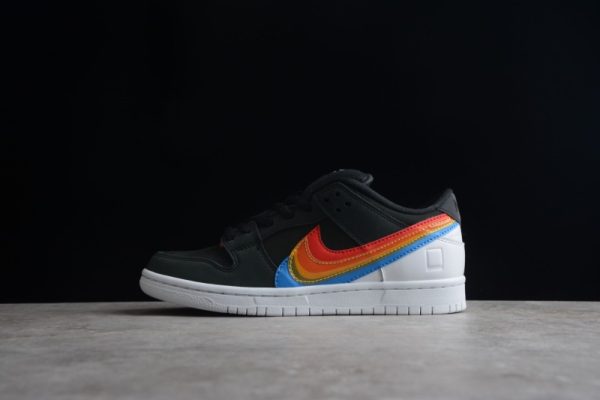 Polaroid Nike SB Dunk Low Black White DH7722-001(SP batch) - Image 2