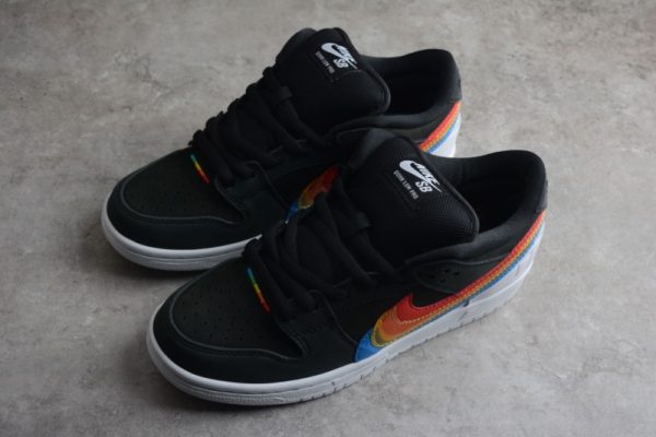 Polaroid Nike SB Dunk Low Black White DH7722-001(SP batch) - Image 5