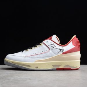 Jordan 2 Retro Low SP Off-White White Red (SP Batch) DJ4375-106