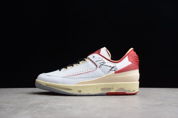 Jordan 2 Retro Low SP Off-White White Red (SP Batch) DJ4375-106