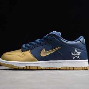 Nike SB Dunk Low Supreme Jewel Swoosh Gold CK3480-700