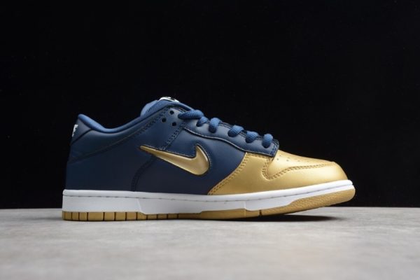 Nike SB Dunk Low Supreme Jewel Swoosh Gold CK3480-700 - Image 3