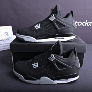 Jordan 4 Retro Black Canvas (GS)(SP Batch)DV0553-006