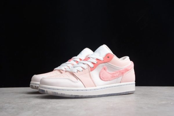Jordan 1 Low SE Mighty Swooshers Pink (W) DM5443-666 - Image 3