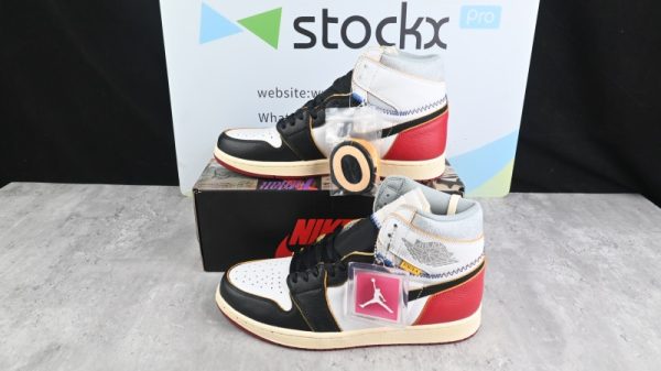 Jordan 1 Retro High Union Los Angeles Black Toe(SP batch) BV1300-106