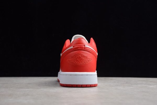 Jordan 1 Low Gym Red White (GS) 553560-611 - Image 3