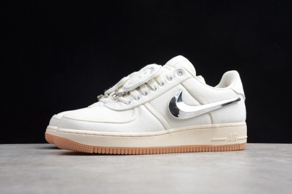 Nike Air Force 1 Low Travis Scott Sail(Retail Batch) AQ4211-101 - Image 2