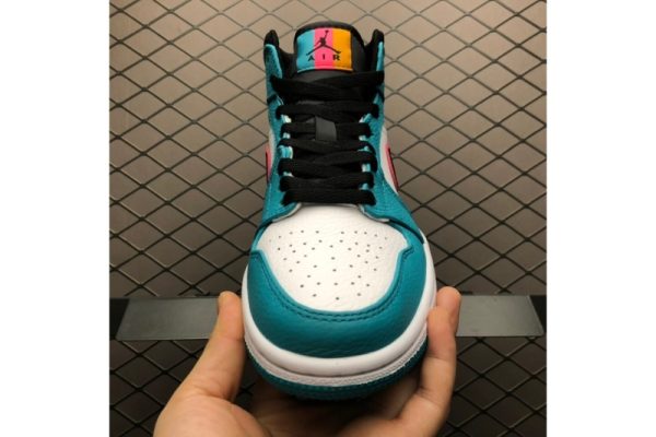 Air Jordan 1 Mid South Beach 852542-306 - Image 2
