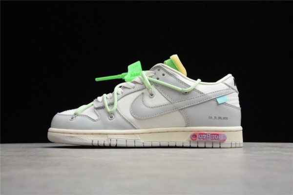 Off-White x Nike SB Dunk Low   The 50   (Retail Batch) DM1602-122 - Image 2