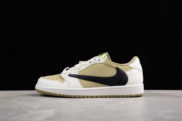 Jordan 1 Retro Low Golf Travis Scott Neutral Olive FZ3124-200