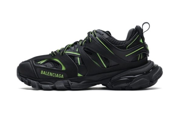 Blenciaga Track 2 Sneaker Black Green 568615 W2MA1 5610 SP BATCH - Image 3