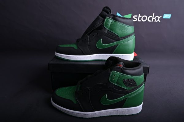 Jordan 1 Retro High Pine Green Black 555088-030