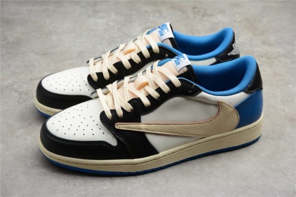 Travis Scott x Fragment Design x Air Jordan 1 Low(Retail Batch) DM7866-140 - Image 3