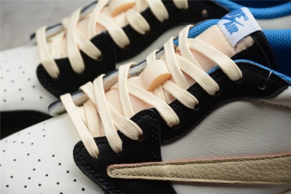 Travis Scott x Fragment Design x Air Jordan 1 Low(Retail Batch) DM7866-140 - Image 4