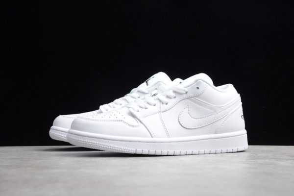 Jordan 1 Low White 553560-101 - Image 2