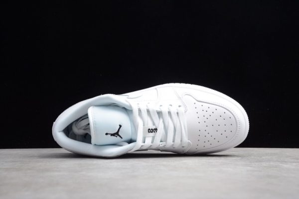 Jordan 1 Low White 553560-101 - Image 4