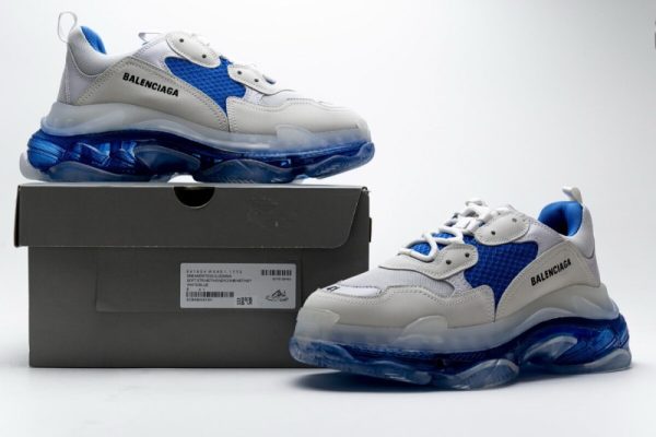 Ba***ci*ga Triple S White Blue 541624 W09E1 1772(SP batch) - Image 3