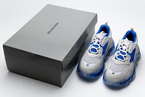 Ba***ci*ga Triple S White Blue 541624 W09E1 1772(SP batch) - Image 4
