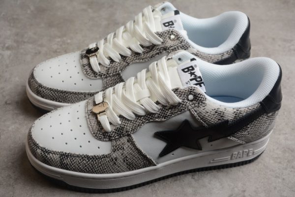 Bape STA low serpentine Black(SP batch) - Image 4