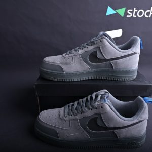 Nike Air Force 1 Low Cut Out Swoosh Grey DO6709-002